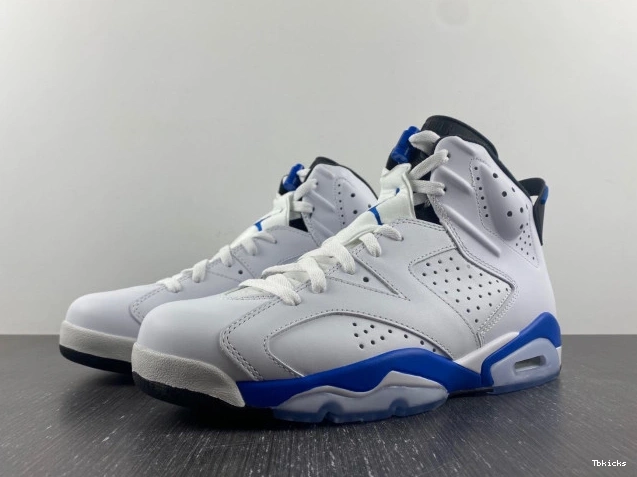 Rep TBK Sport (2014) Jordan 6 384664-107 Air Blue Retro 0709